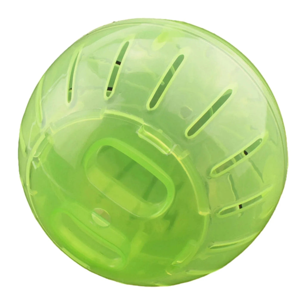 Detachable Small Animal Plastic Hamster Ball For Pets Exercise Toy Guinea Pig Running Wheel Yellow Blue Pink Playing Cage Dwarf