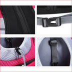 Pet Carrier Backpack — Breathable Oxford Travel Bag for Dogs & Cats