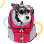 Pet Carrier Backpack — Breathable Oxford Travel Bag for Dogs & Cats