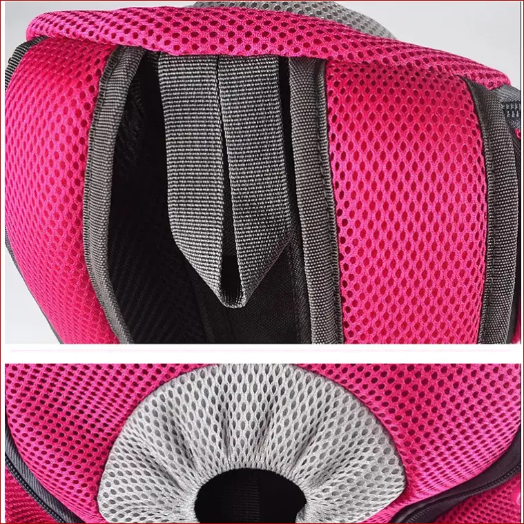 Pet Carrier Backpack — Breathable Oxford Travel Bag for Dogs & Cats