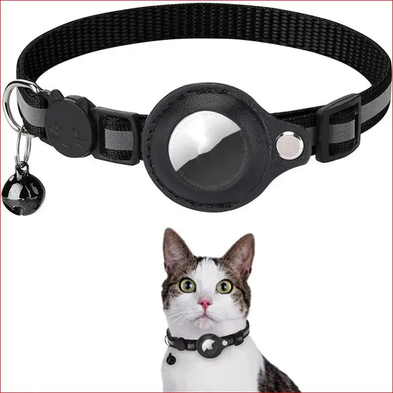 AirTag Pet Collar Holder – Reflective & Waterproof