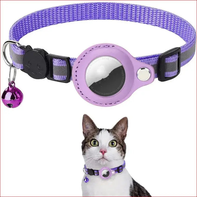 AirTag Pet Collar Holder – Reflective & Waterproof