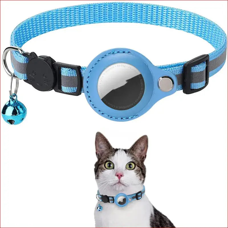 AirTag Pet Collar Holder – Reflective & Waterproof