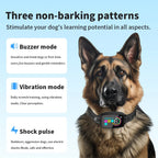 Smart Rechargeable Anti-Bark Dog Collar HD Display & Waterproof