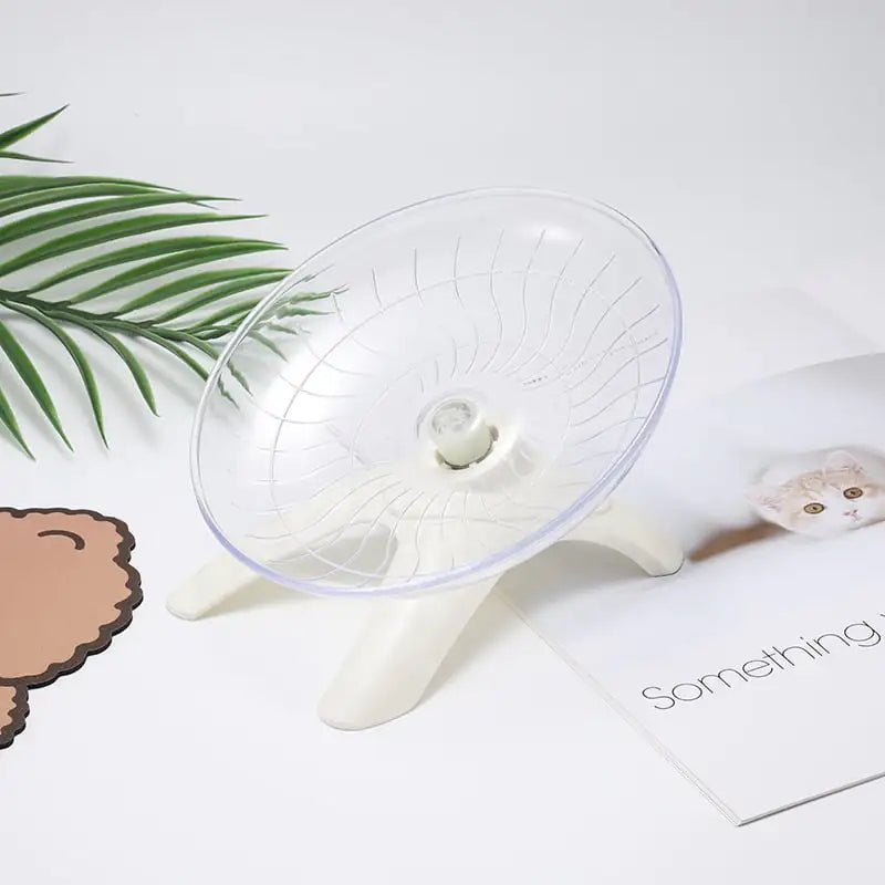 Silent Flying Disc Hamster Wheel