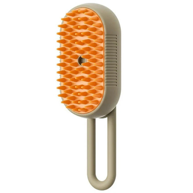 Pet Grooming Steam Brush – 3-in-1 Electric Spray for Hair Removal