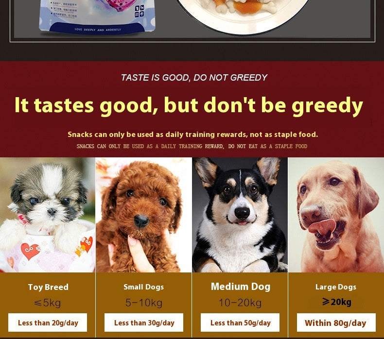 Chicken-Wrapped Milk Bones Pet Snack 400g Tasty Treats for Dogs