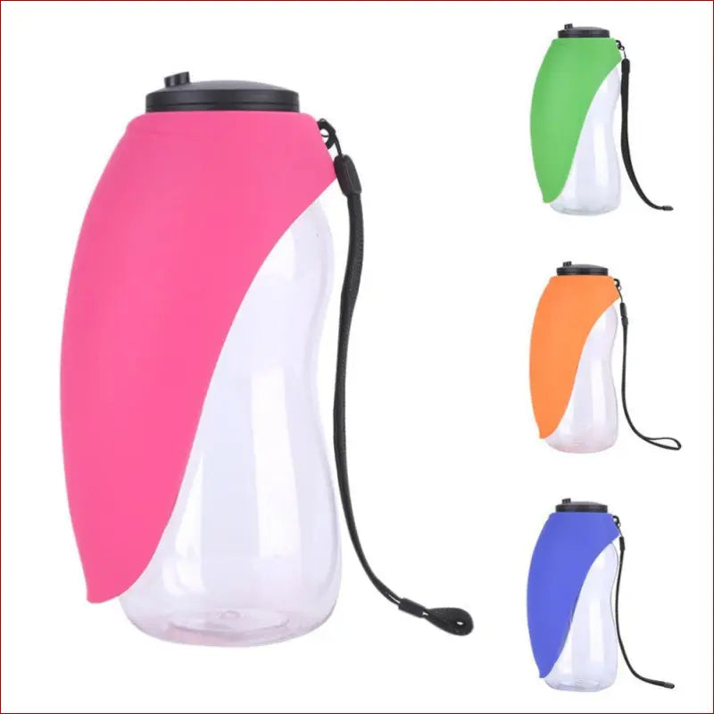 Portable Dog Water Bottle — Lightweight Travel Hydration with Built-In Cup