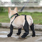 Waterproof Adjustable Dog Boots - Soft Breathable Pet Shoes