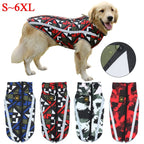 Waterproof Dog Vest — Reflective Strip, High Collar & Leash Hole